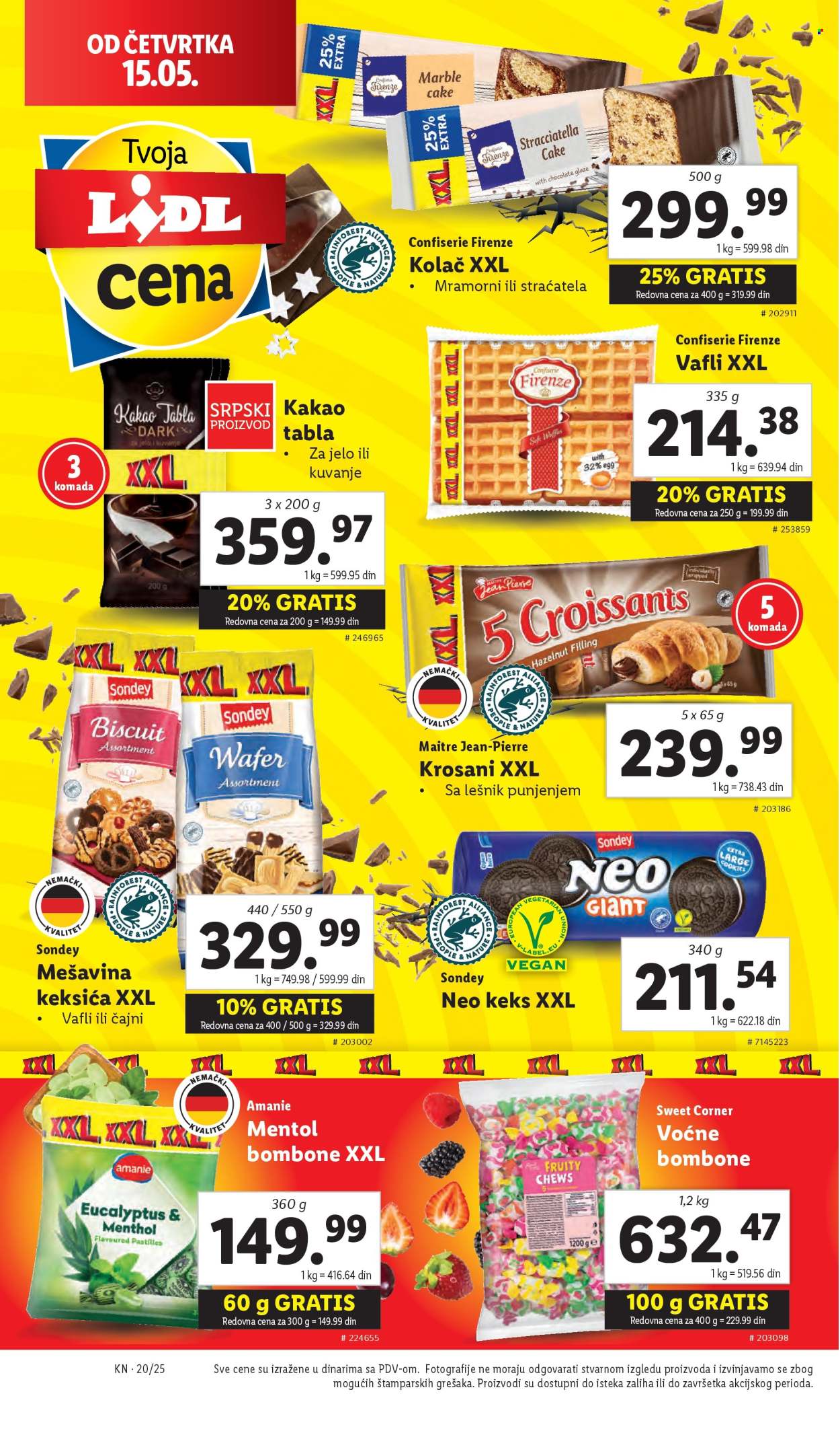 Lidl katalog - 15.05.2025 - 21.05.2025. Stranica 1