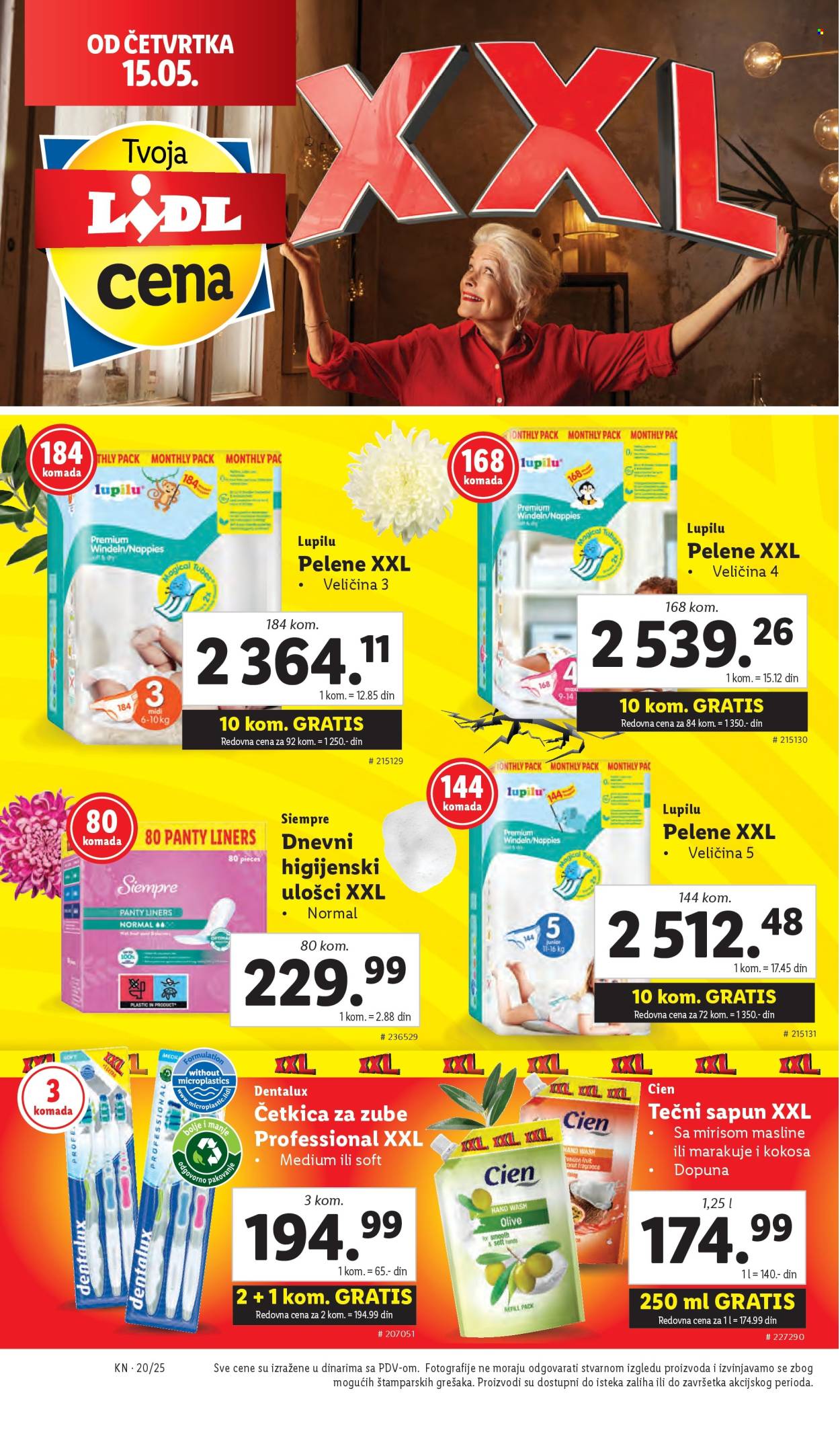 Lidl katalog - 15.05.2025 - 21.05.2025. Stranica 1