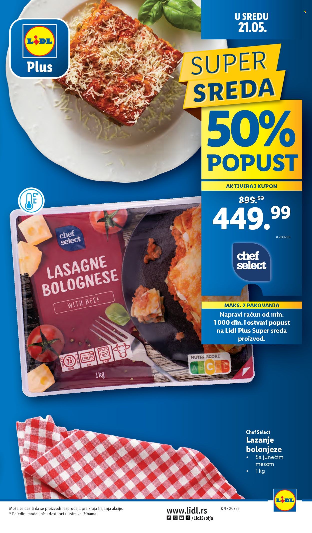 Lidl katalog - 15.05.2025 - 21.05.2025. Stranica 1