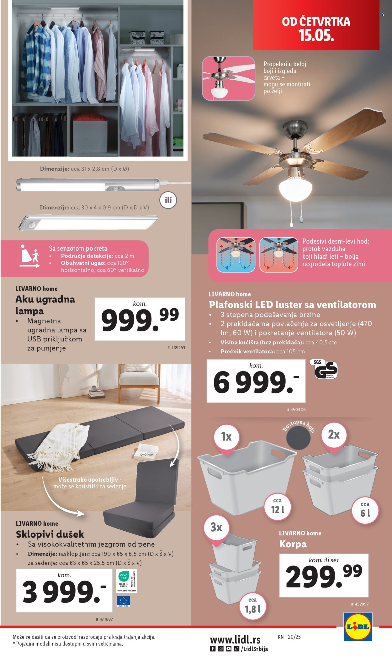 Lidl katalog - 15.05.2025 - 21.05.2025. Stranica 1