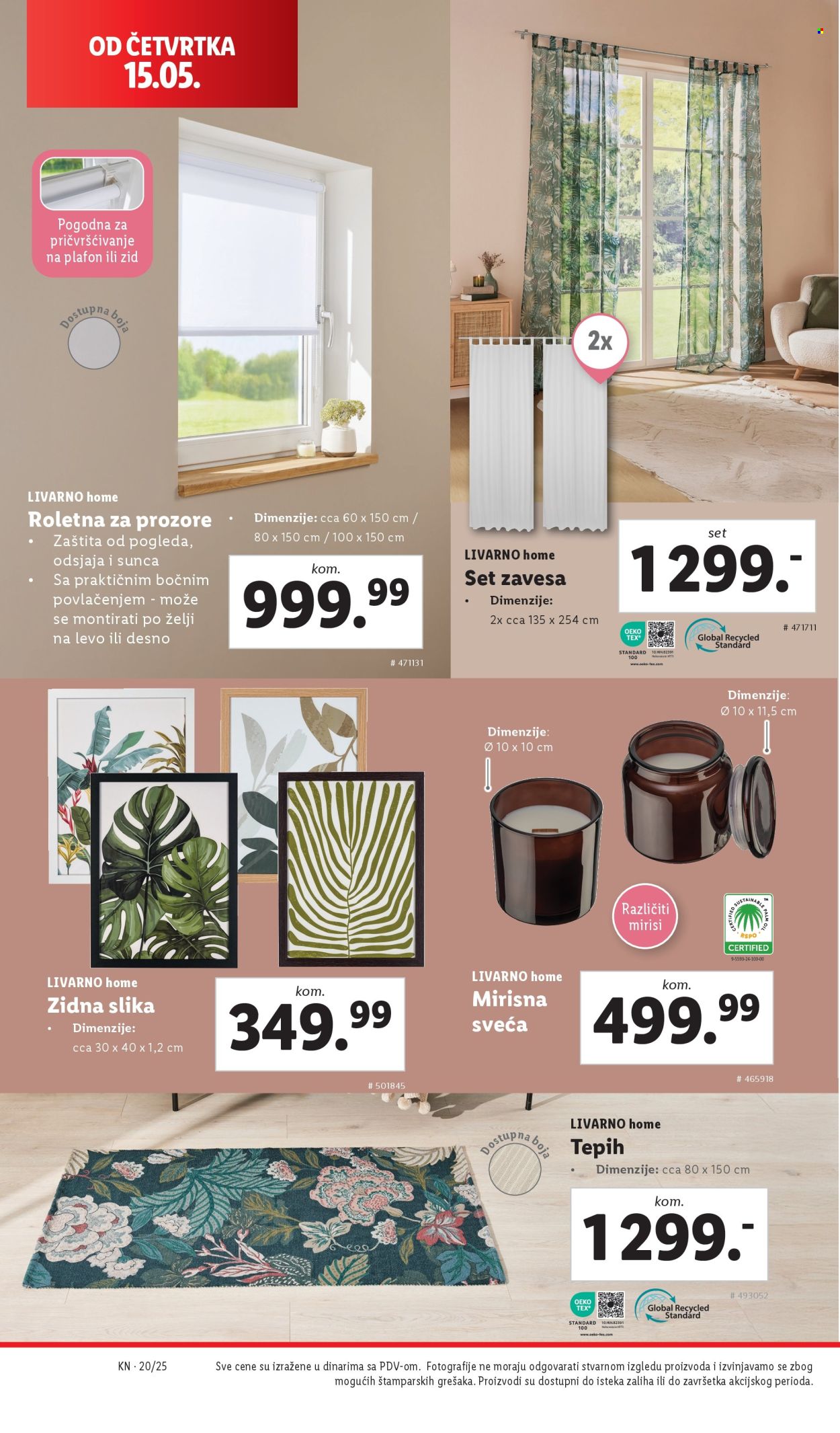 Lidl katalog - 15.05.2025 - 21.05.2025. Stranica 1