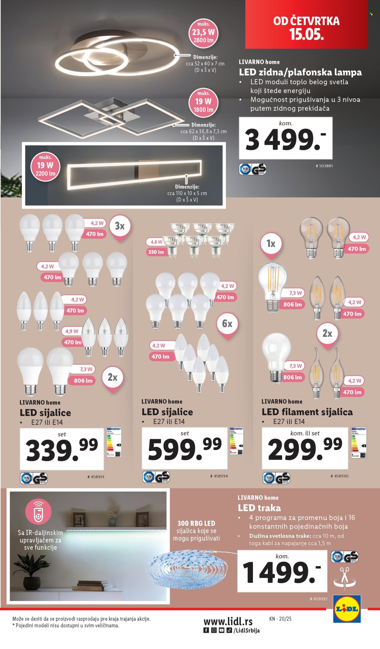 Lidl katalog - 15.05.2025 - 21.05.2025. Stranica 1