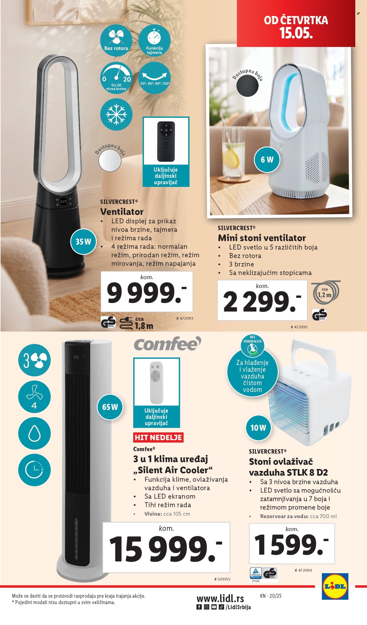 Lidl katalog - 15.05.2025 - 21.05.2025. Stranica 1