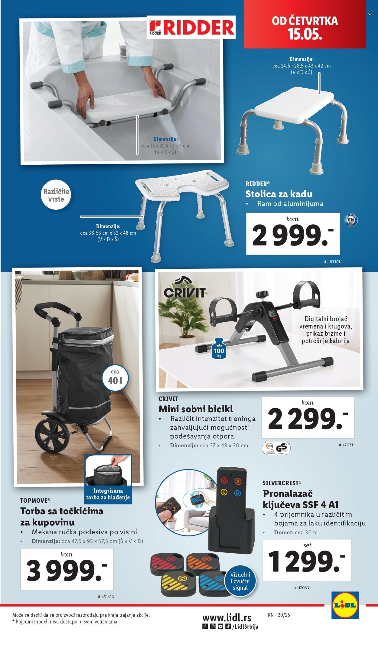 Lidl katalog - 15.05.2025 - 21.05.2025. Stranica 1
