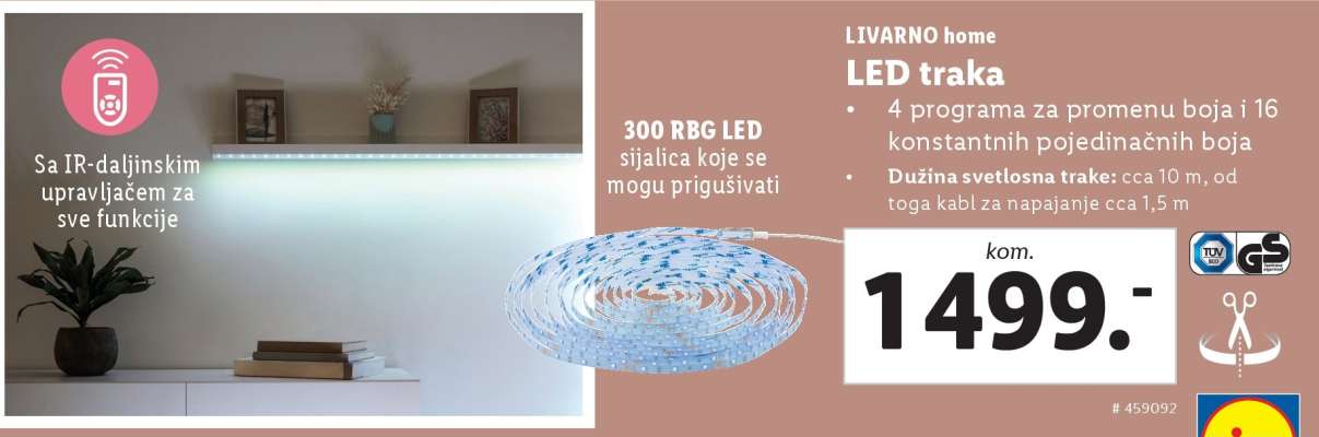 LIVARNO home LED traka