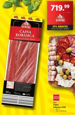 Čajna kobasica XXL