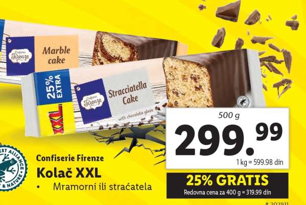 Confiserie Firenze Kolač XXL