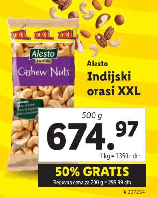 Alesto Cashew Nuts XXL