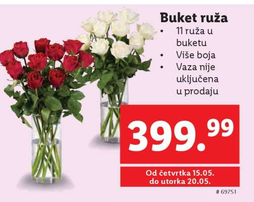Buket ruža