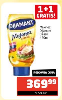 Majonez Dijamant Classic 470ml
