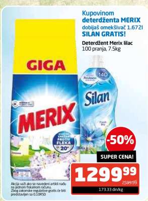 Deterdžent Merix lilac