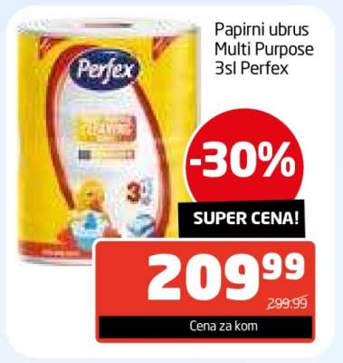 Papirni ubrus Multi Purpose 3sl Perfex