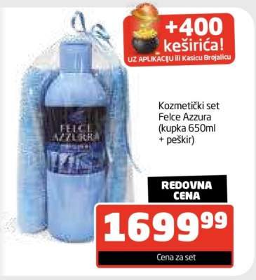 Kozmetički set Felce Azzura