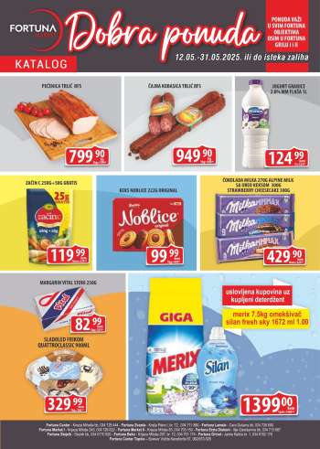 Fortuna Market katalog - 12.05.2025 - 31.05.2025.