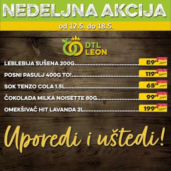 Leon Diskont katalog - 12.05.2025 - 18.05.2025.
