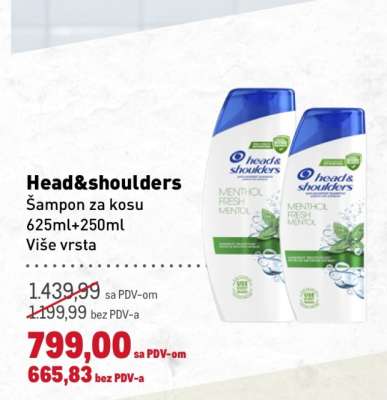 HEAD & SHOULDERS