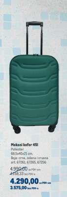 Mekani kofer 45l