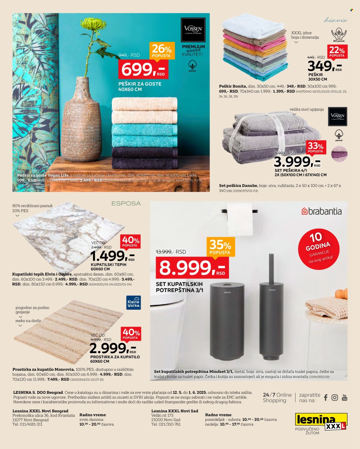 Lesnina XXXL katalog - 12.05.2025 - 01.06.2025. Stranica 1