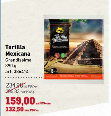 Tortilla Mexicana Grandissima