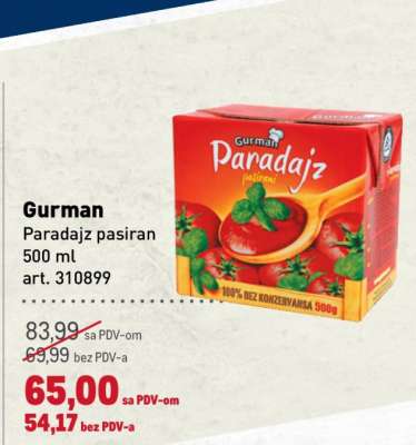 Gurman Paradajz pasiran