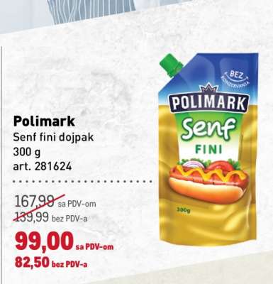 Polimark Senf fini doipak