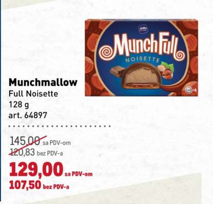 Munchmallow Full Noisette