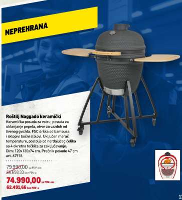 Roštilj Naggado keramički