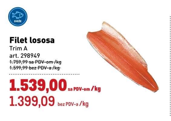 Filet lososa