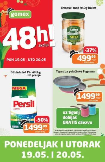 Gomex katalog - 19.05.2025 - 20.05.2025.