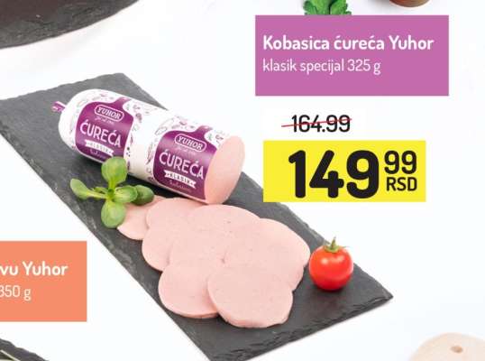 Kobasica ćureća Yuhor