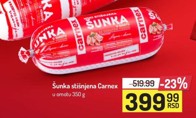 Šunka stisnjena Carnex