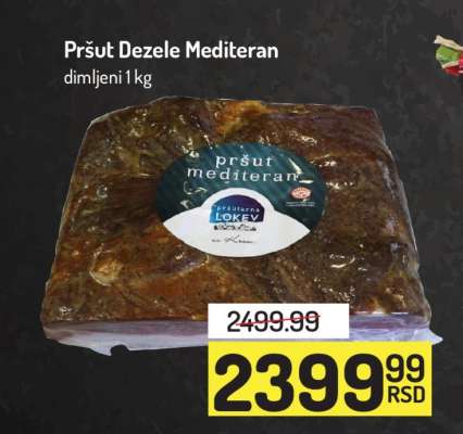 Pršut Dezele Mediteran