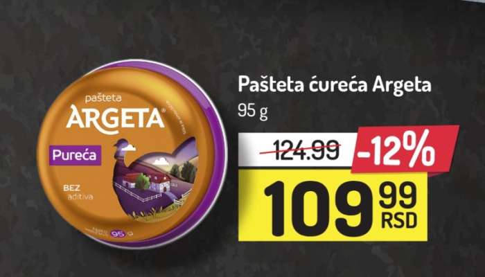 Pašteta ćureća Argeta