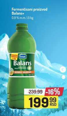 Fermentisani proizvod Balans+