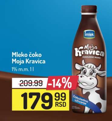 Mleko čoko Moja Kravica