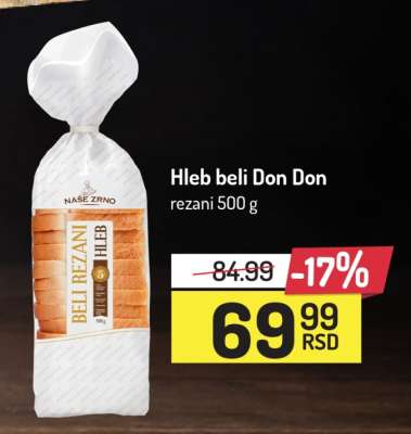 Hleb beli Don Don
