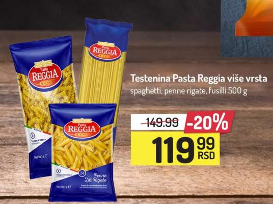 Testenina Pasta Reggia više vrsta