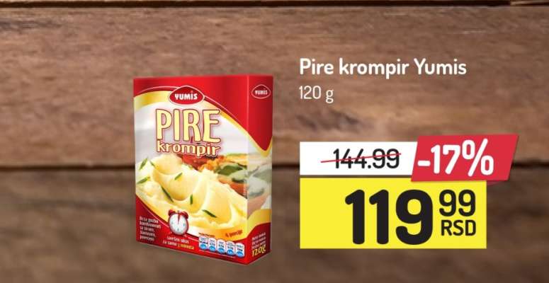 Pire krompir Yumis