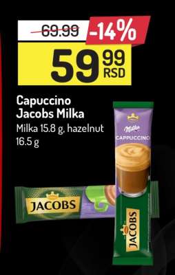 Cappuccino Jacobs Milka