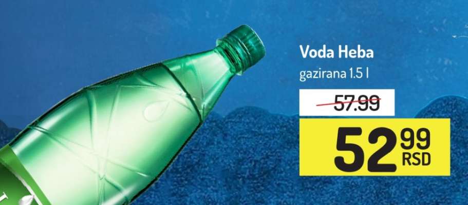 Voda Heba Gazirana 1.5L