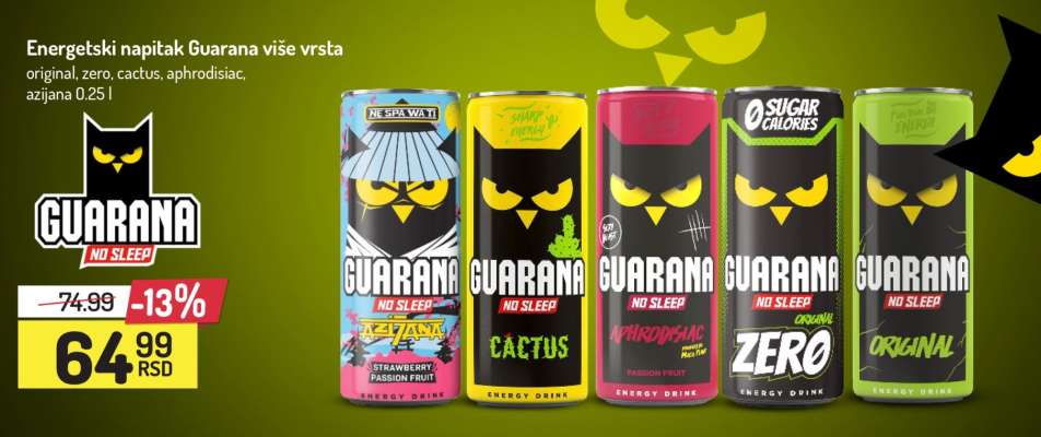 GUARANA NO SLEEP