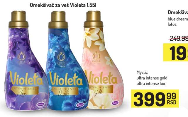 Omekšivač za veš Violeta 1.55l