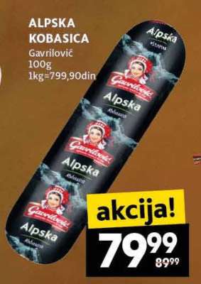 ALPSKA KOBASICA