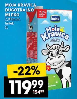 MOJA KRAVICA DUGOTRAJNO MLEKO