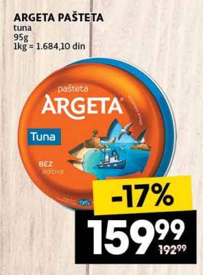 ARGETA PAŠTETA