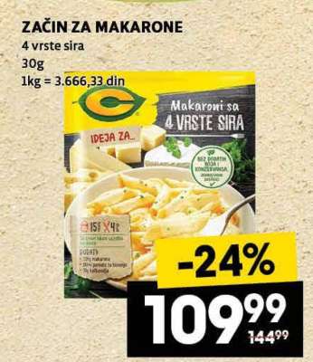 ZAČIN ZA MAKARONE