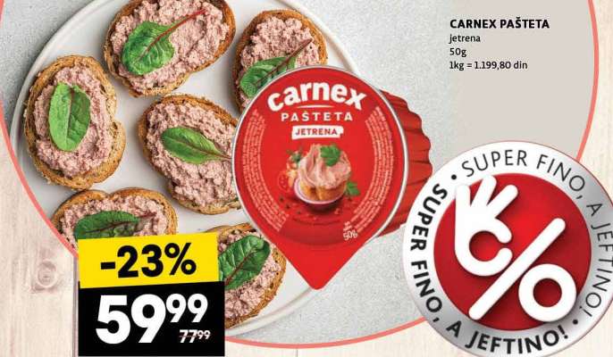 CARNEX PAŠTETA