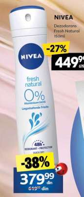 NIVEA Dezodorans Fresh Natural 150ml