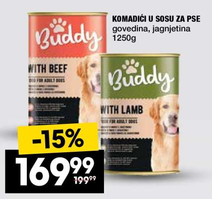 KOMADIĆI U SOSU ZA PSE