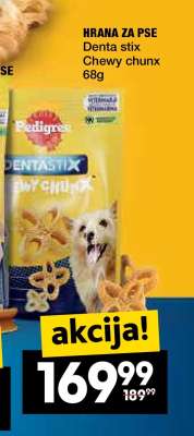 Denta stix Chewy chunx 68g